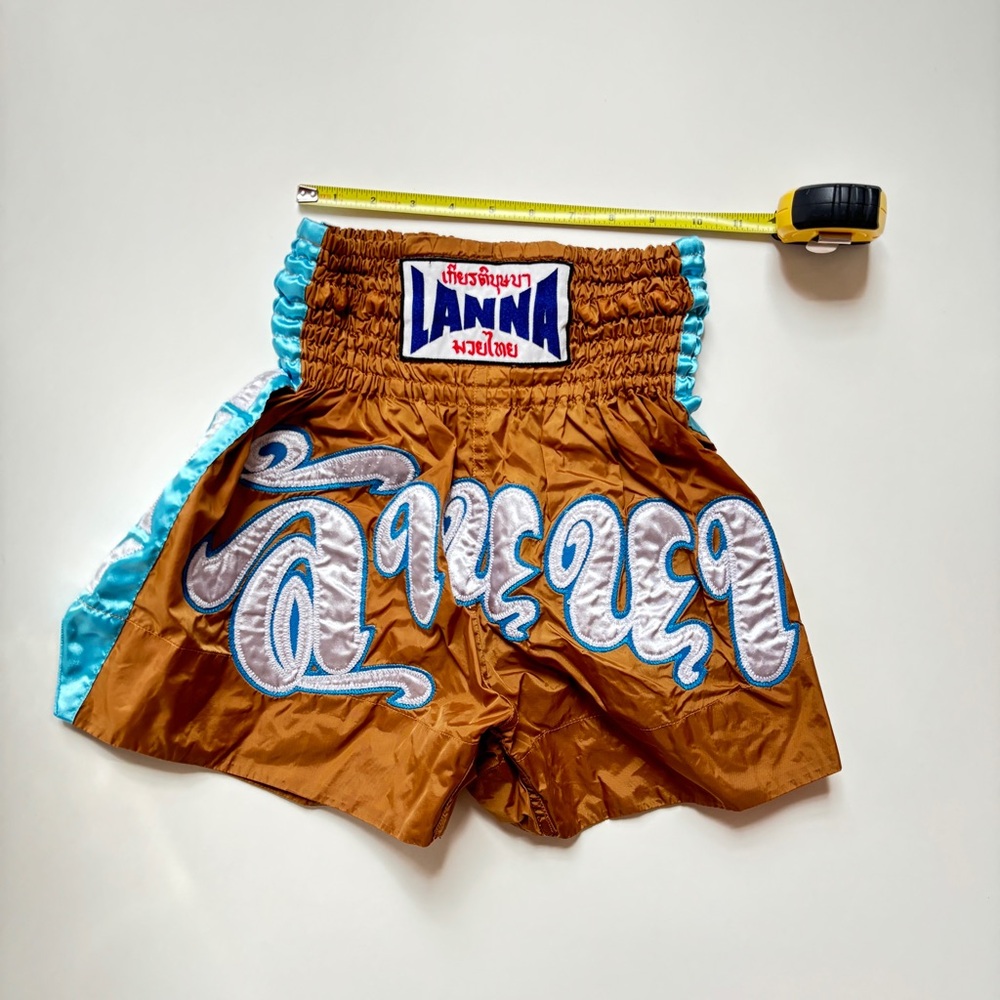 Nylon Lanna Muay Thai boxing Shorts